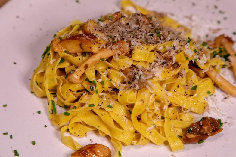 Black Pepper and Truffle Pasta