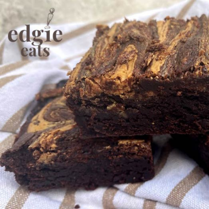 Peanut Butter Extra Virgin Rapeseed Oil Brownies