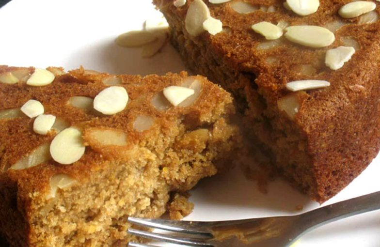 Vegan Orange Almond Rapeseed Oil Cake