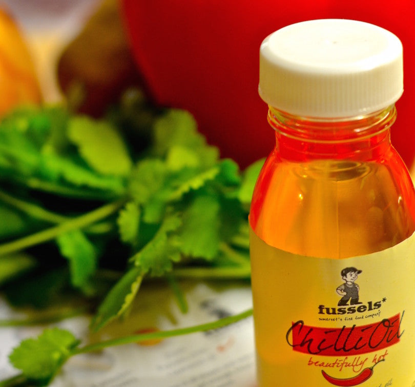 Fussels Chilli Oil and Gousto!