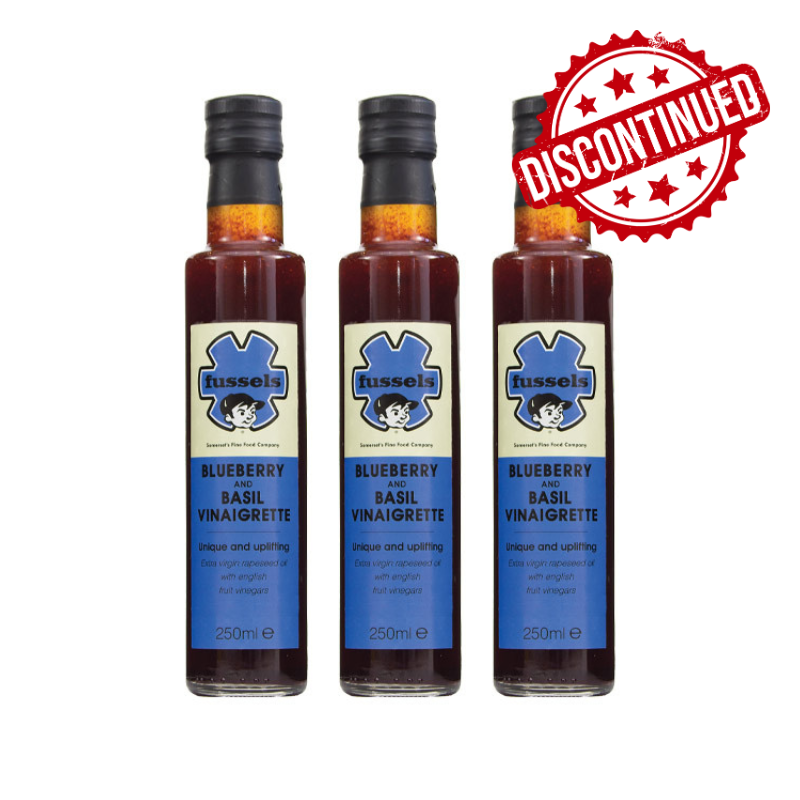 Trio Of Blueberry & Basil Vinaigrettes