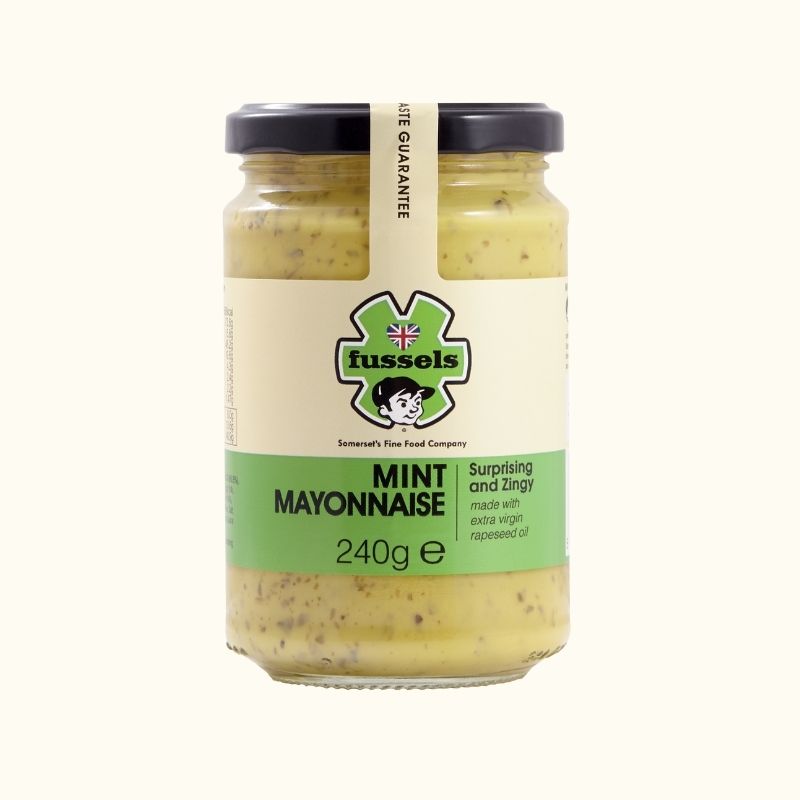 240g Jar of Fussels Mint Mayonnaise