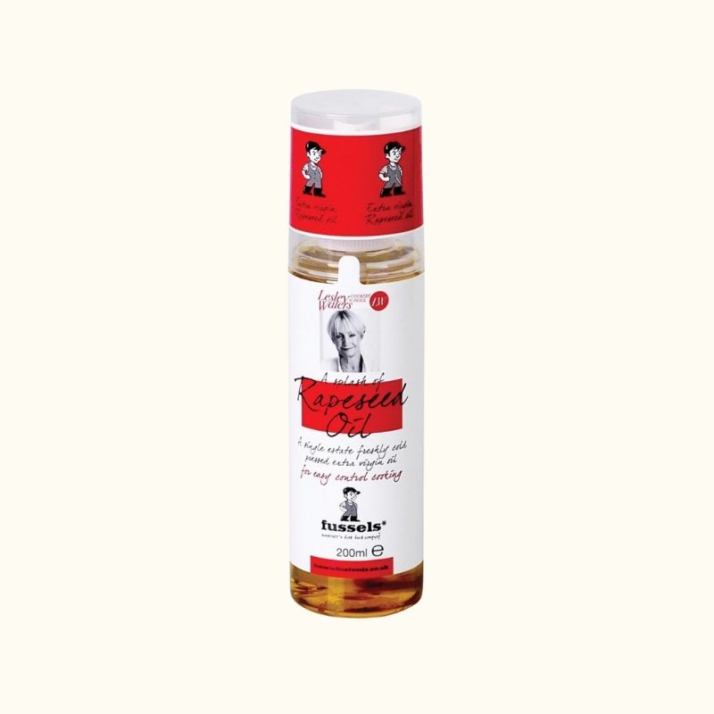 Splash Bottle of Extra Virgin Rapeseed Oil